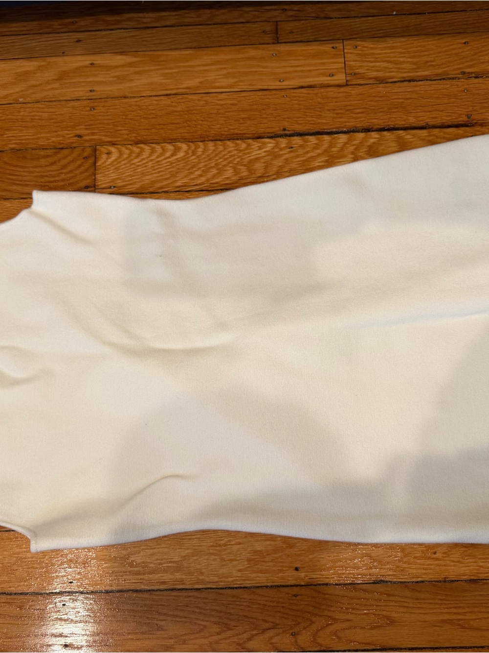 Zara Off-White Sleeveless Mini Dress
